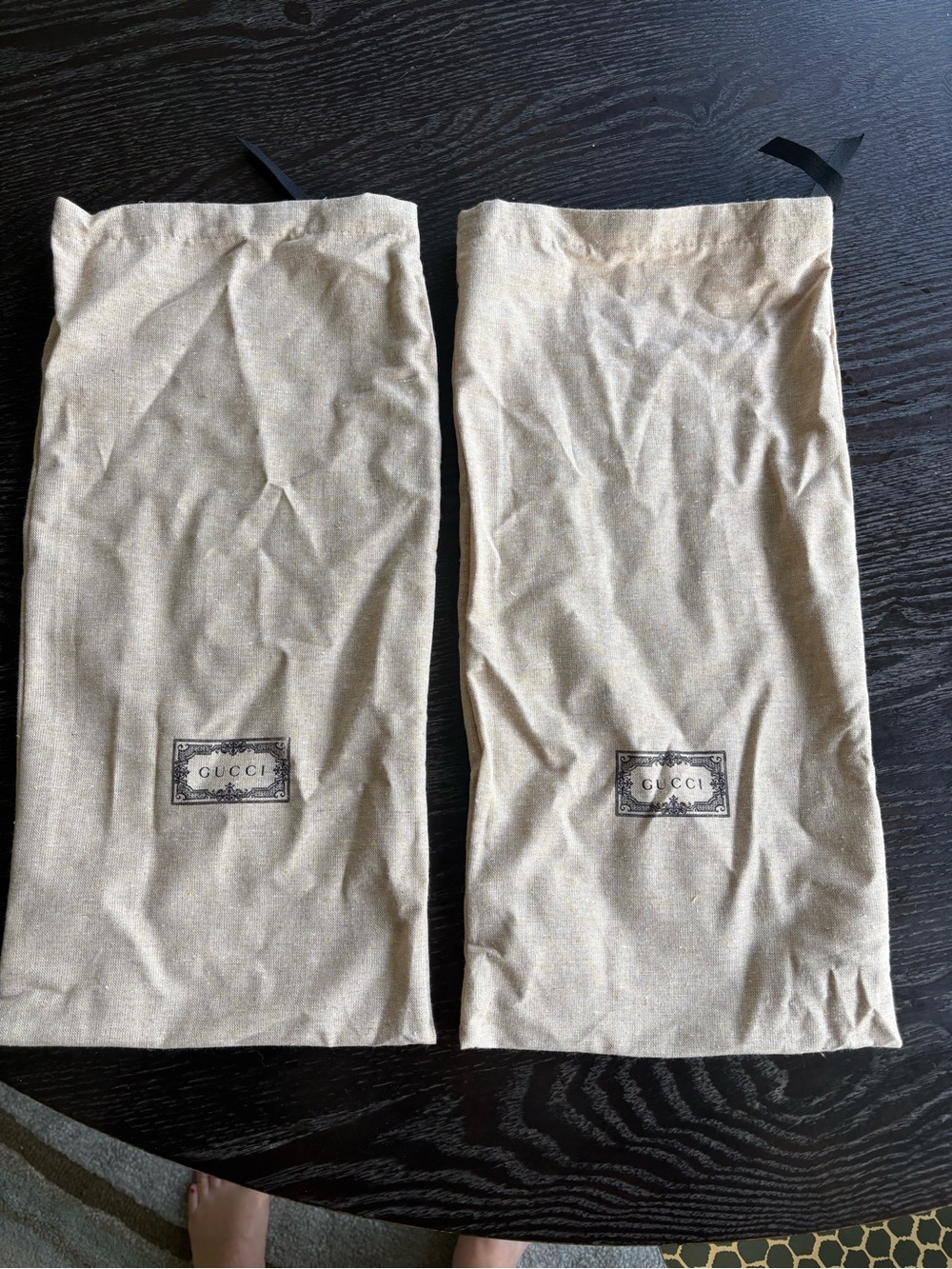 Gucci Shoe Dust Bags